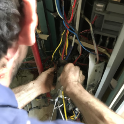 Installation de câblage électrique pour réseau informatique Saverne